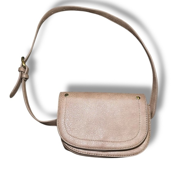 Anthropologie Hazel Convertable Belt Bag in Taupe 
Vegan Leather - Picture 1 of 9